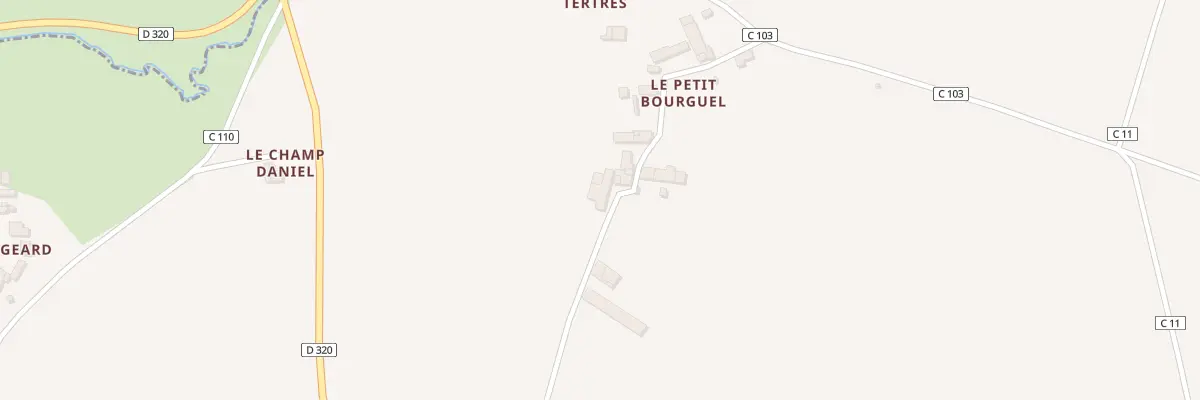 Plan du 9 Le Petit Bourguel à Vieux-Vy-sur-Couesnon