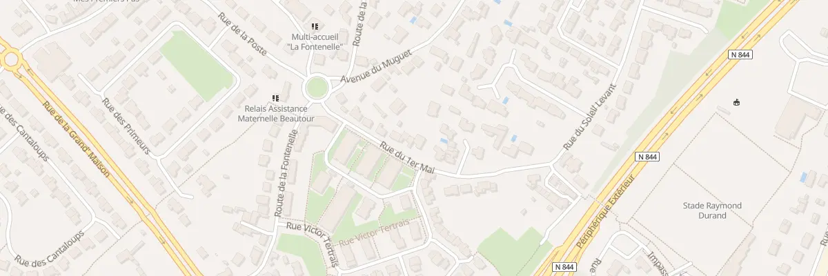 Plan du 9B Rue du 1er Mai à Vertou