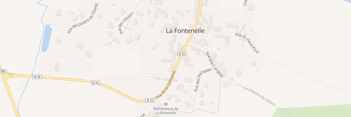 Plan du 4 Rue de la Quintaine à Val-Couesnon