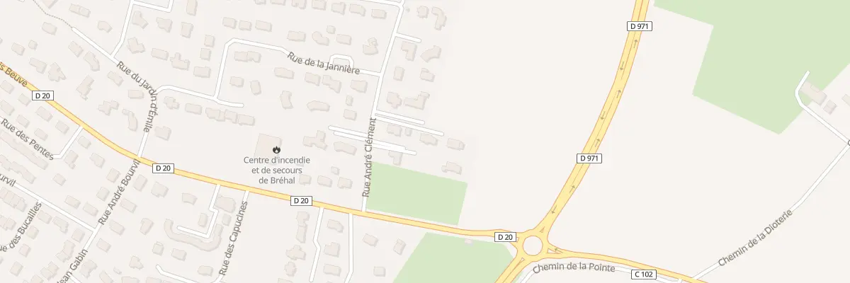Plan du 76 Rue André Clément à Bréhal