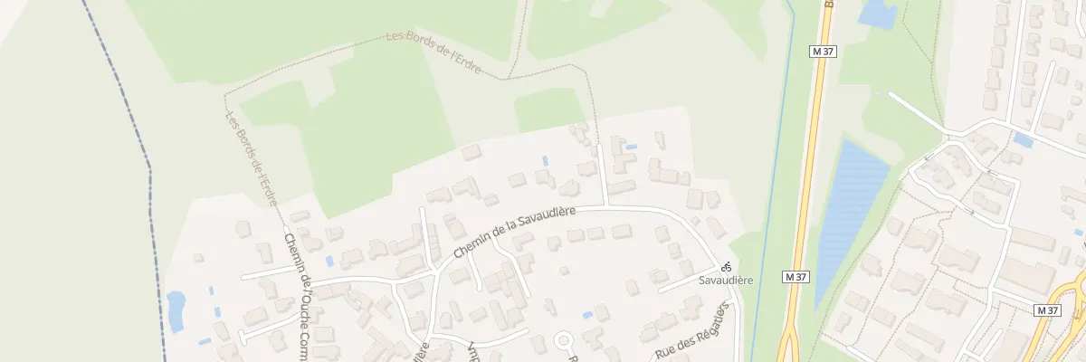Plan du 18 Che de la Savaudière à Carquefou