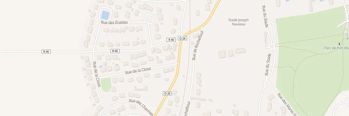 Plan du 2 Rue de la close à Nort-sur-Erdre