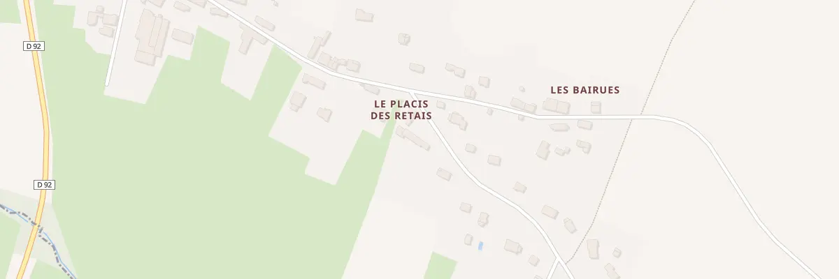 Plan du 5155 Le Placis des Retais à Ercé-près-Liffré
