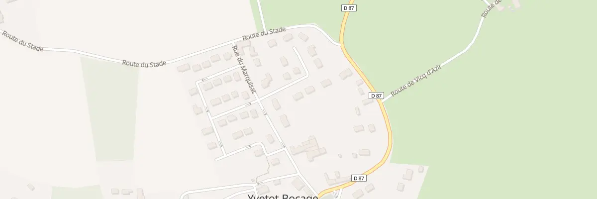 Plan du 1 Imp du Marquisat à Yvetot-Bocage