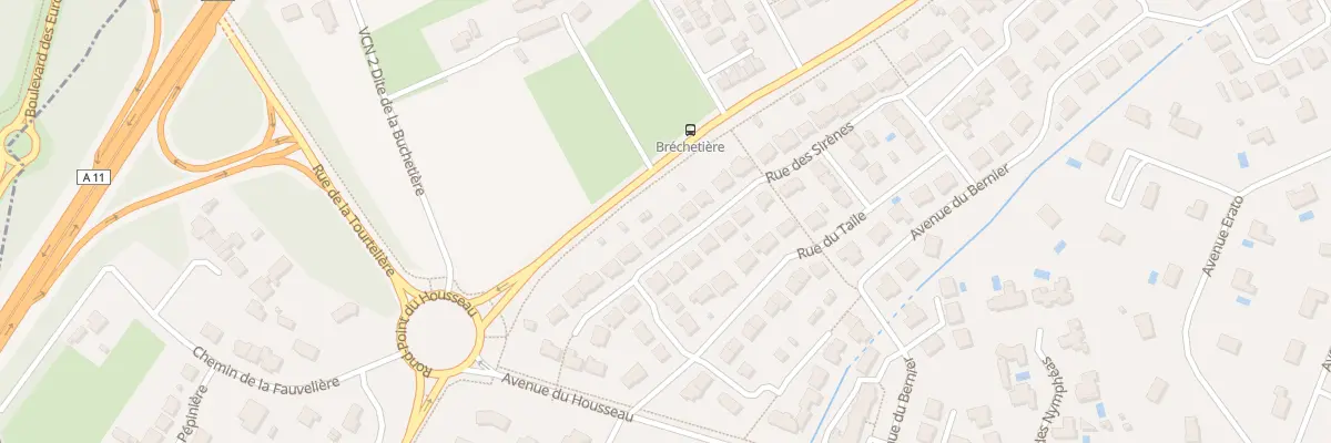 Plan du 9 Rue des Sirènes à Carquefou
