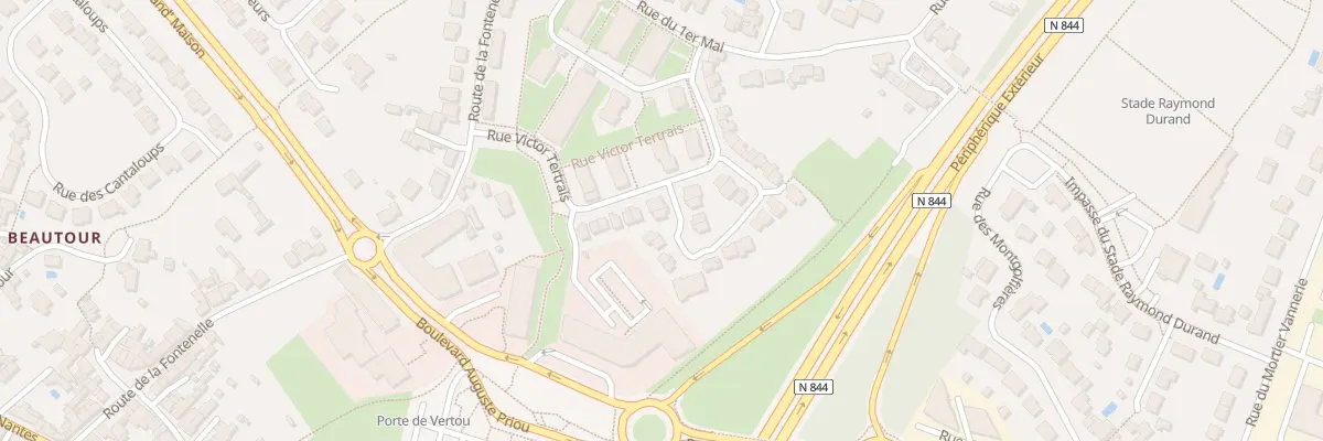 Plan du 4 Rue Nicolas Appert à Vertou