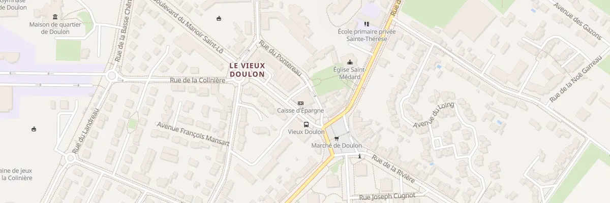 Plan du 5 Rue du Pontereau à Nantes
