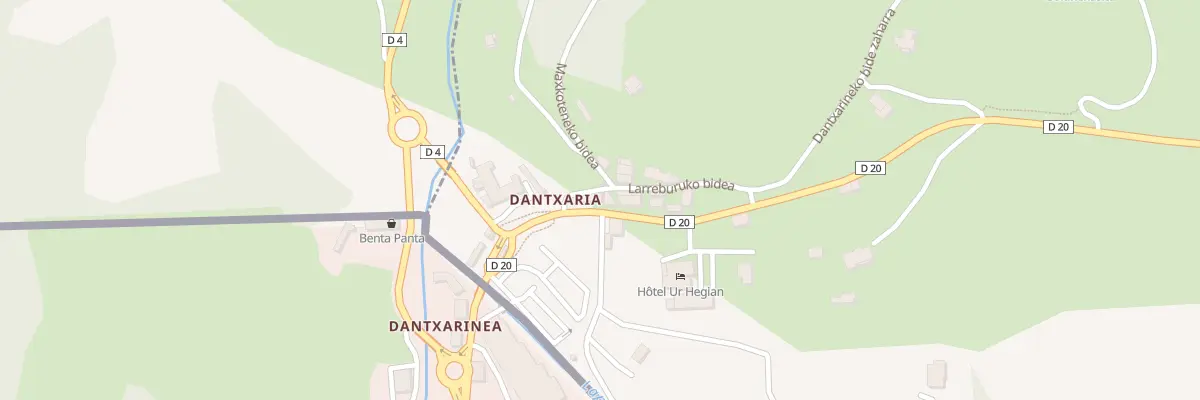 Plan du 5112 Dantxarinea à Ainhoa