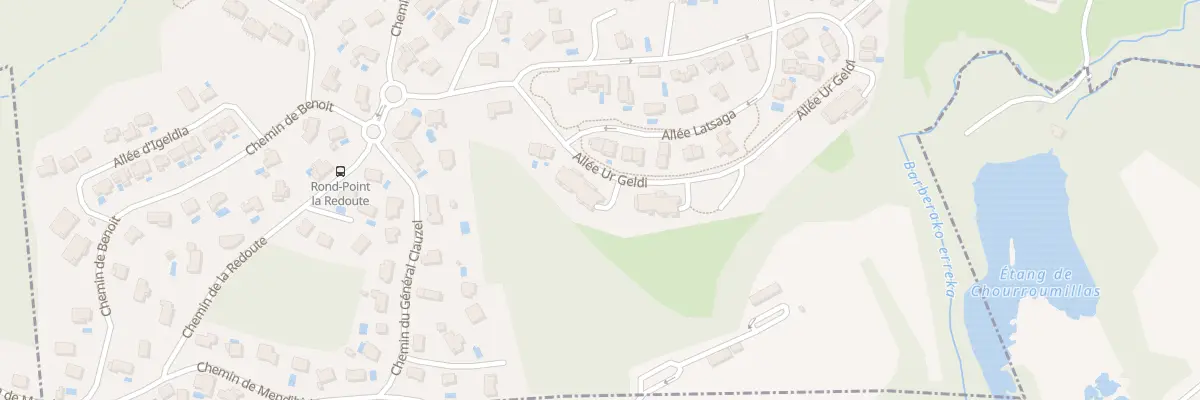 Plan du 521 All Ur-Geldi à Bassussarry