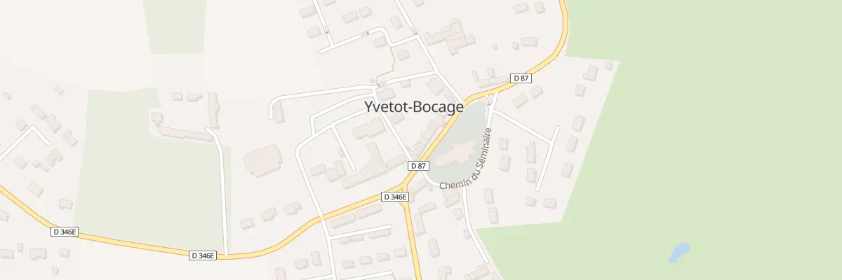 Plan du 12 Rue de l’Église à Yvetot-Bocage