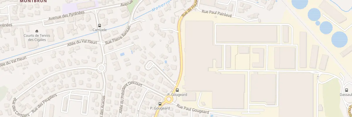 Plan du 167 Rue de Hausquette à Anglet