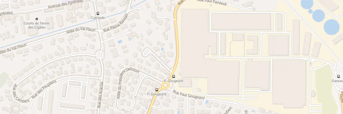 Plan du 165 Rue de Hausquette à Anglet