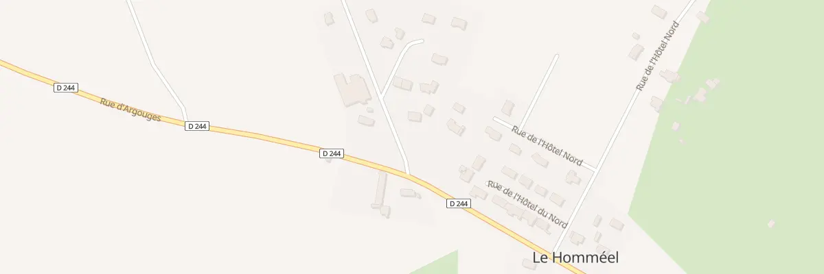 Plan du 4 Rue du Mesnil à Gratot