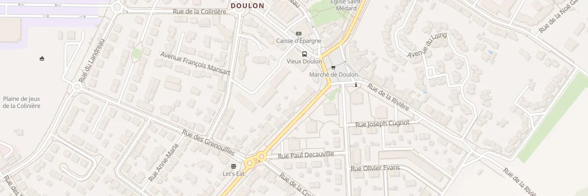 Plan du 205 Bd Auguste Péneau à Nantes