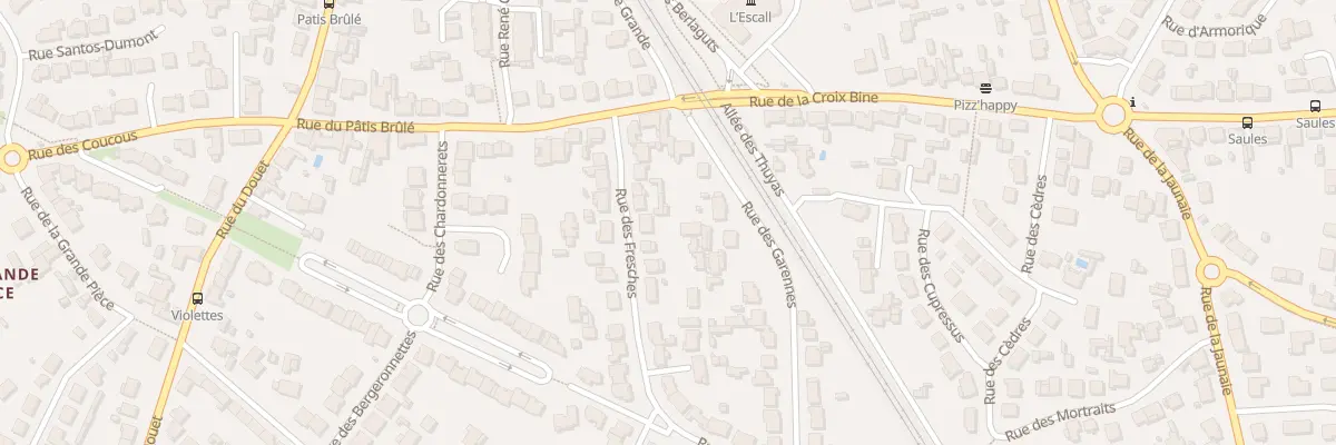 Plan du 9 Rue des Fresches à Saint-Sébastien-sur-Loire