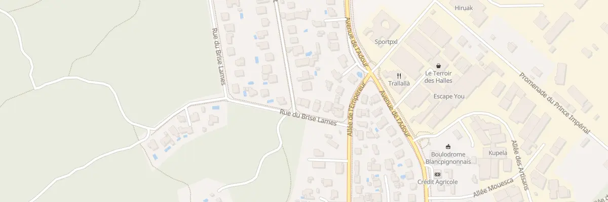Plan du 35 Rue du Noroit à Anglet