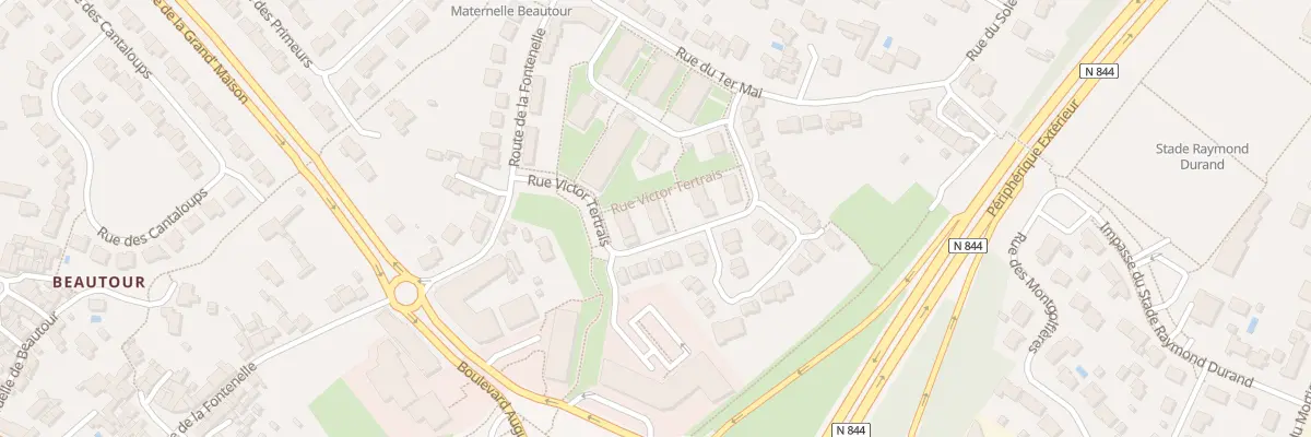 Plan du 33 Rue Victor Tertrais à Vertou