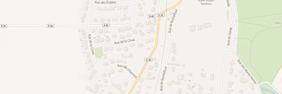 Plan du 3 Rue de la close à Nort-sur-Erdre