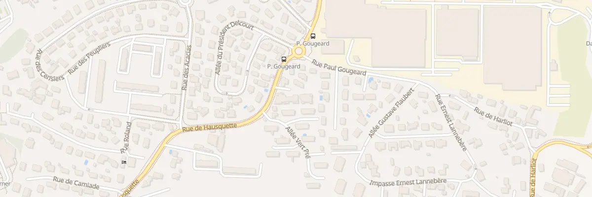Plan du 160 Rue de Hausquette à Anglet
