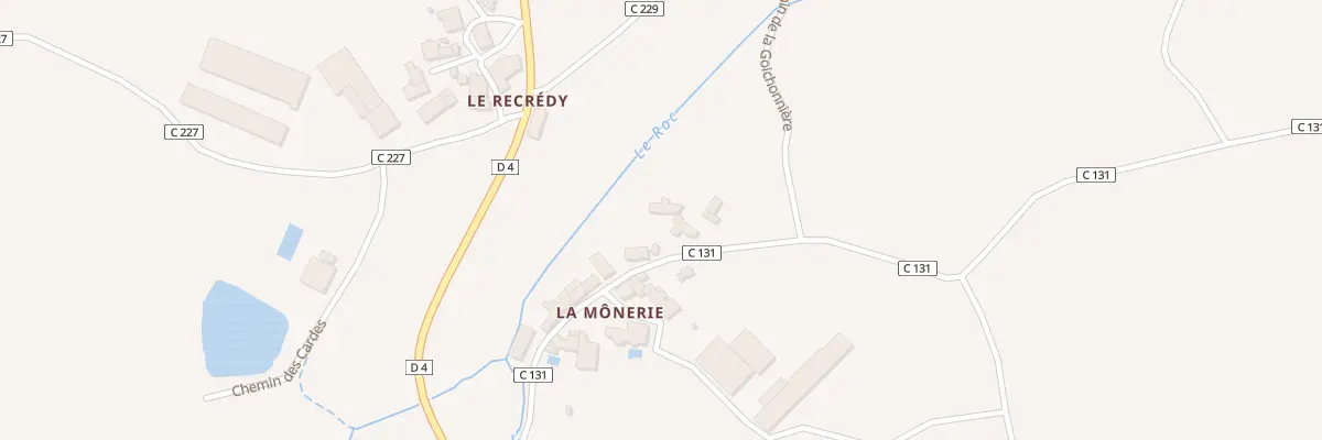 Plan du 13 La Monerie au Poiré-sur-Vie