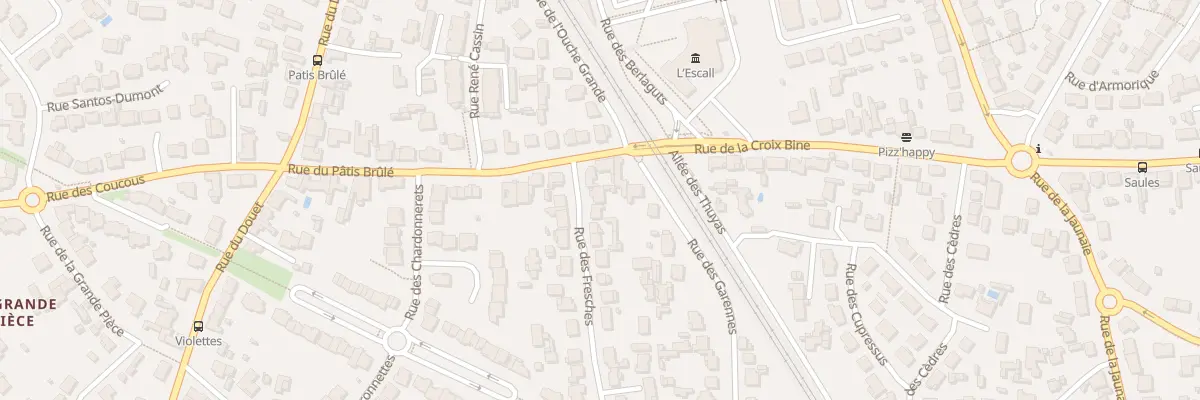 Plan du 3 Rue des Fresches à Saint-Sébastien-sur-Loire