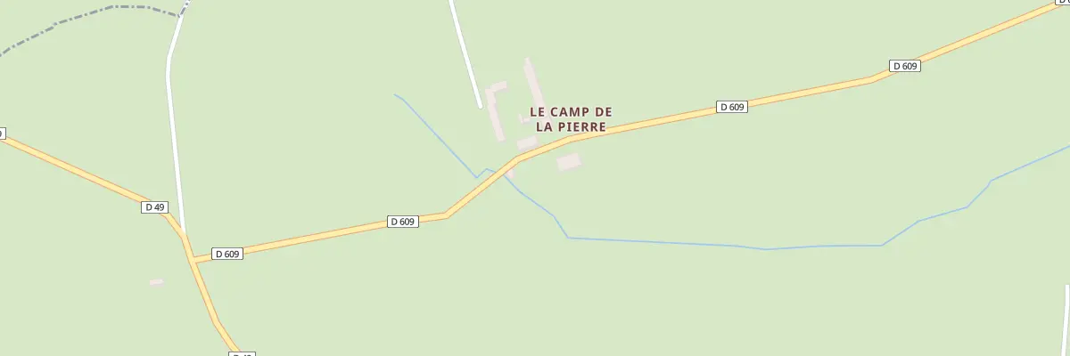 Plan du 9 Rte Camp de la Pierre Quettrev à Quettreville-sur-Sienne