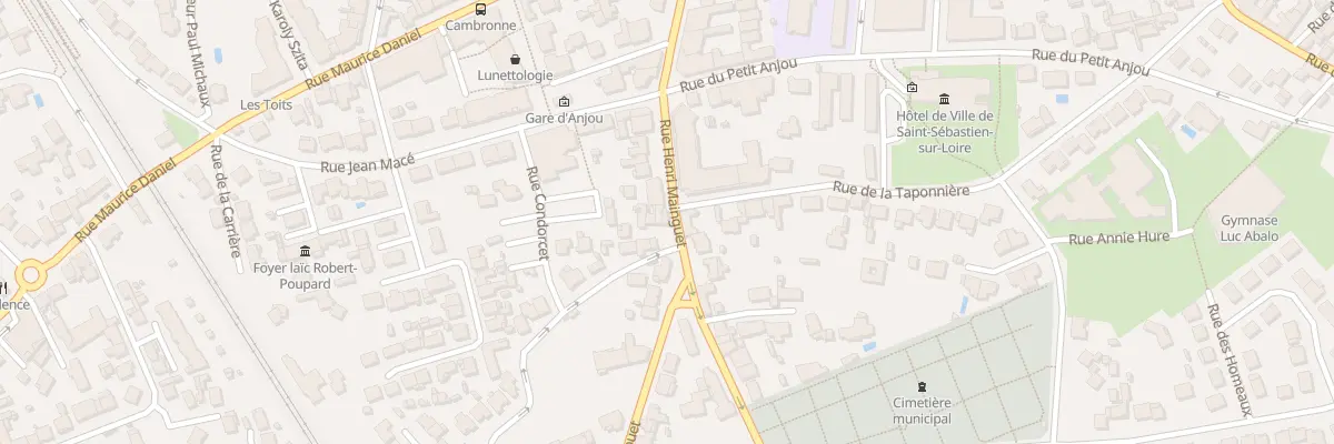 Plan du 26 Rue Henri Mainguet à Saint-Sébastien-sur-Loire