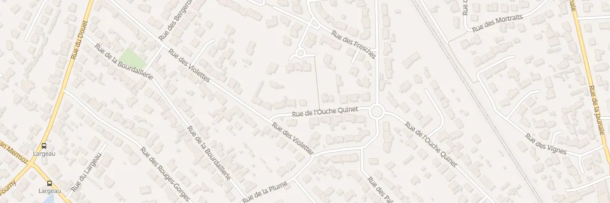 Plan du 7 Rue de l’Ouche Quinet à Saint-Sébastien-sur-Loire