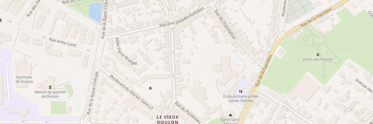 Plan du 34B Rue du Pontereau à Nantes