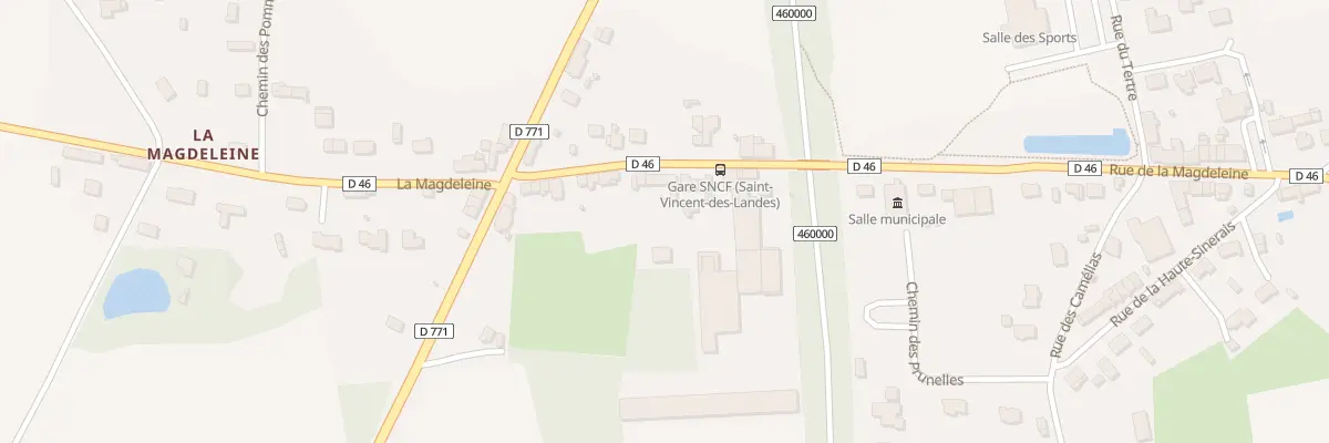 Plan du 39 Rue de la Magdeleine à Saint-Vincent-des-Landes
