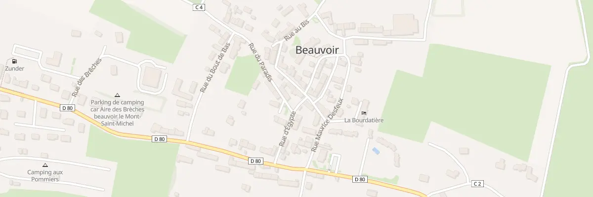 Plan du 3 Rue d’Égypte à Beauvoir