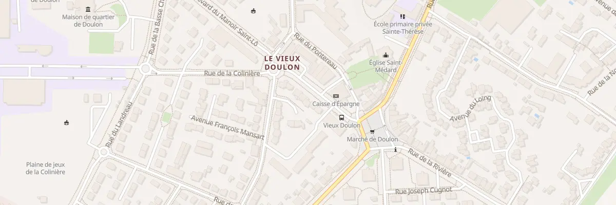 Plan du 7B Bd du Manoir Saint-Lo à Nantes