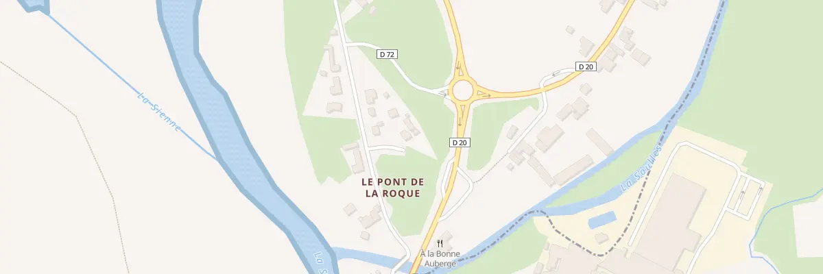 Plan du 11 Rue du Pont de la Roque à Heugueville-sur-Sienne