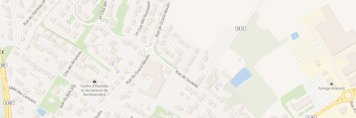 Plan du 1B Rue des aubépines à Rocheservière