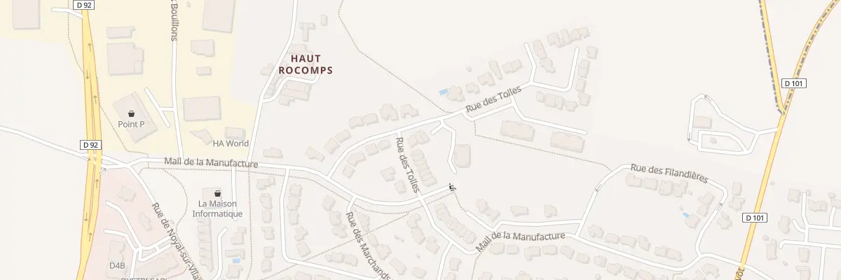 Plan du 30 Rue des Toiles à Châteaugiron