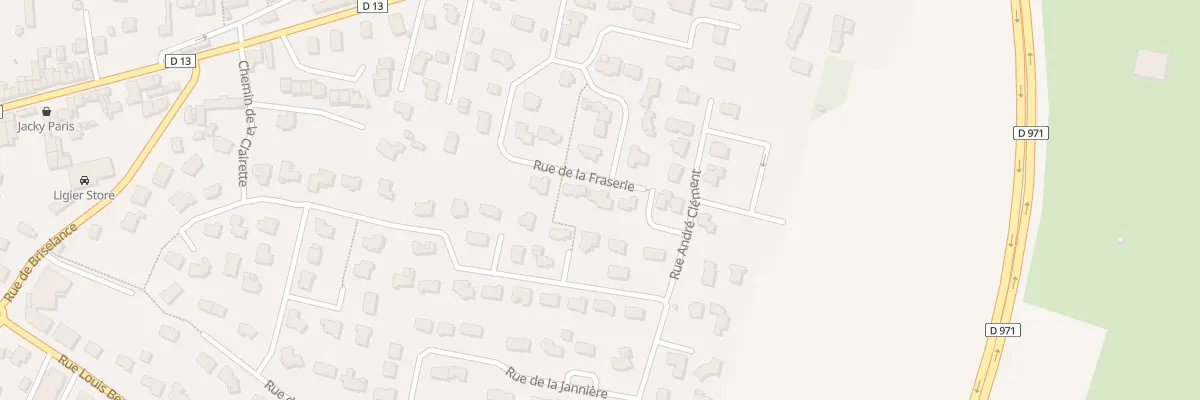 Plan du 17 Rue de la Fraserie à Bréhal