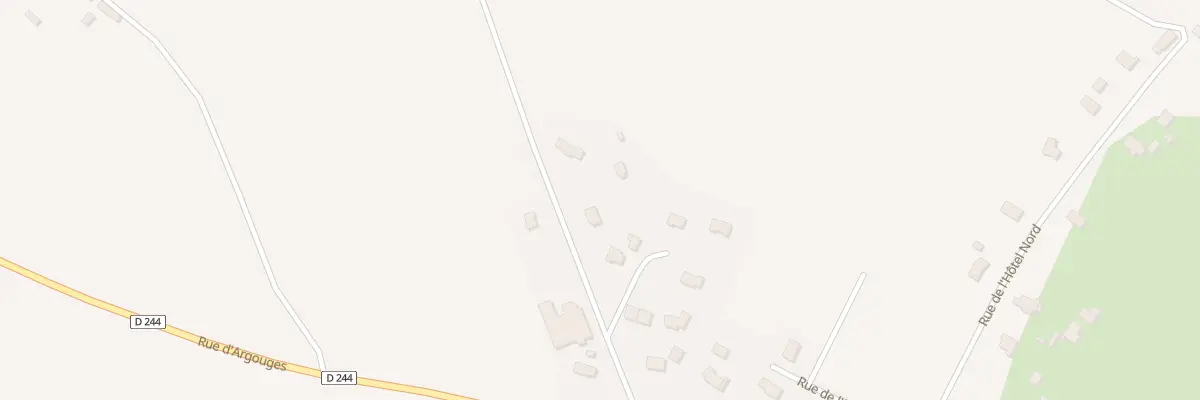 Plan du 12 Rue du Mesnil à Gratot
