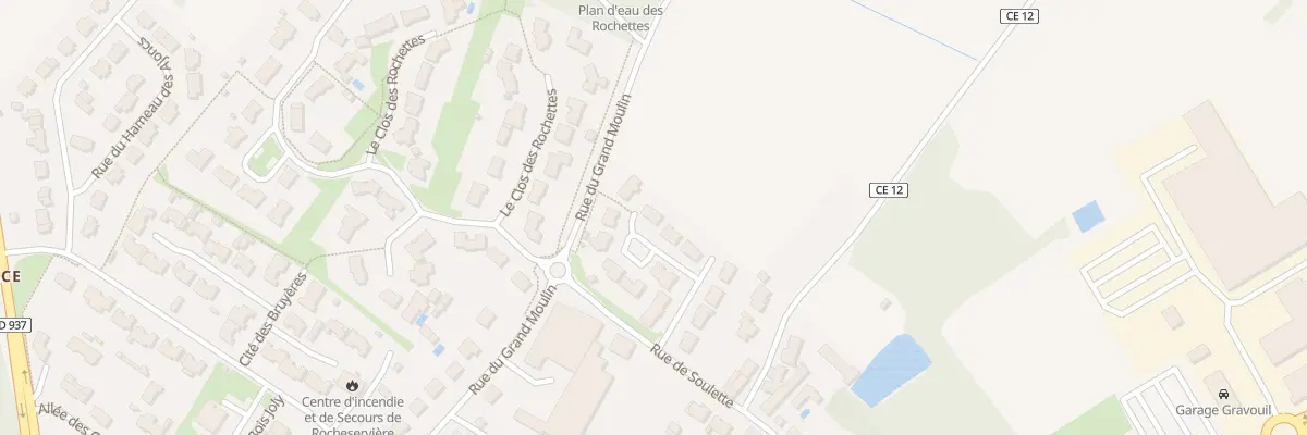 Plan du 14 Rue des aubépines à Rocheservière