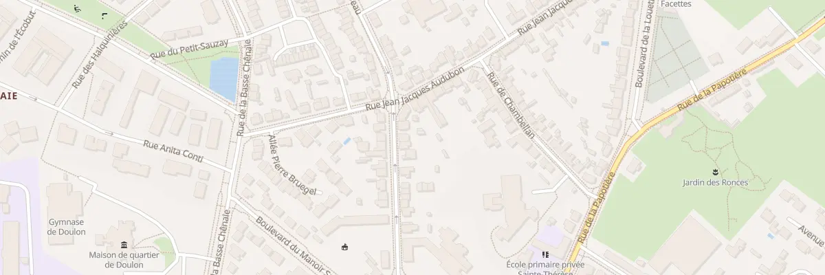 Plan du 44 Rue du Pontereau à Nantes