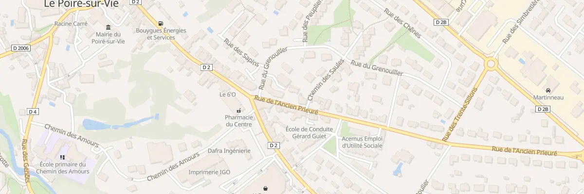 Plan du 3 Rue de l’ancien prieuré au Poiré-sur-Vie