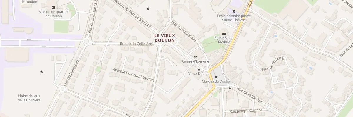 Plan du 9 Bd du Manoir Saint-Lo à Nantes