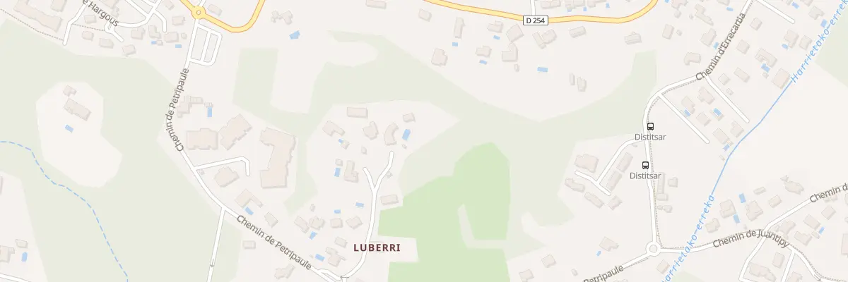 Plan du 174 Imp Louberry à Bassussarry
