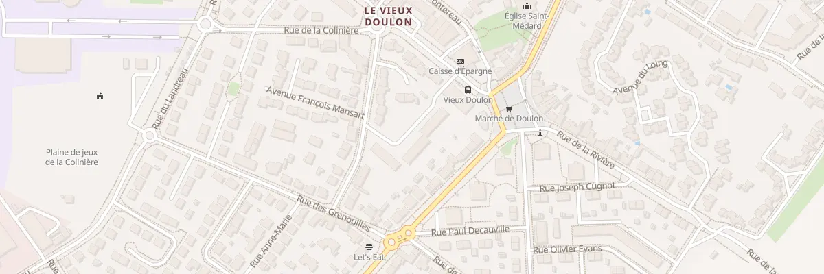 Plan du 5 Bd du Manoir Saint-Lo à Nantes