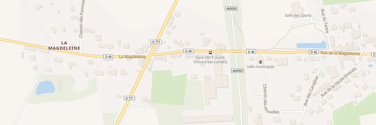 Plan du 41 Rue de la Magdeleine à Saint-Vincent-des-Landes