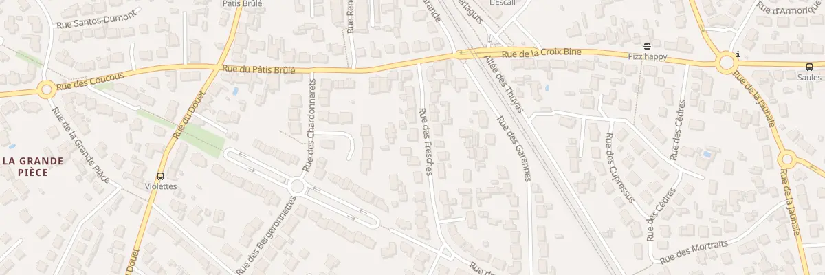 Plan du 10 Rue des Fresches à Saint-Sébastien-sur-Loire