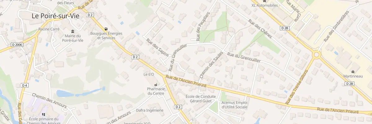 Plan du 1 Rue de l’ancien prieuré au Poiré-sur-Vie