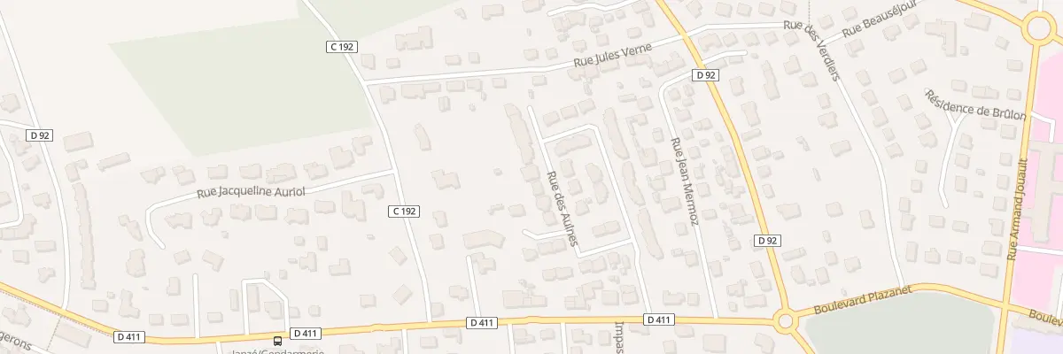 Plan du 59 Rue des Aulnes à Janzé