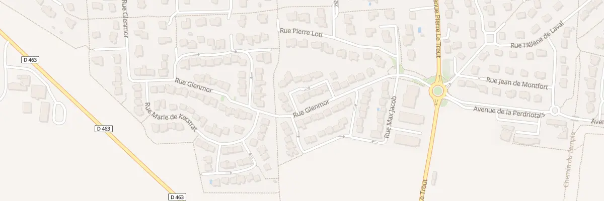 Plan du 9 Rue Adele Denys à Châteaugiron