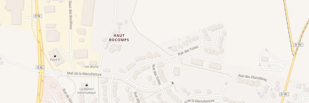 Plan du 13 Rue des Toiles à Châteaugiron