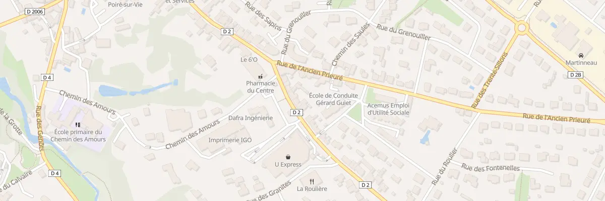 Plan du 11 Rue de la brachetière au Poiré-sur-Vie